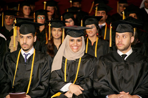 American university of kuwait graduation ceremony 2011