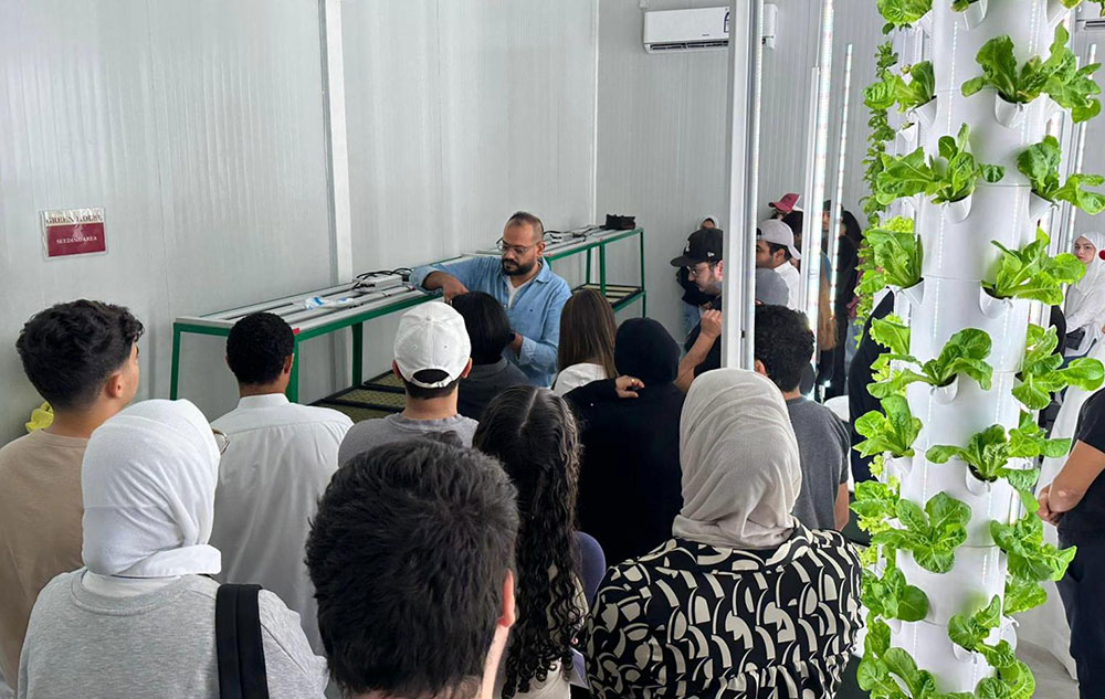 Auk introduces cutting-edge greenhouse with innovative tower farming technology