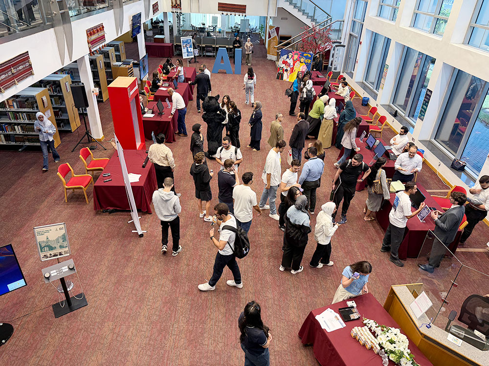 AUK Library Hosts Student Showcase for AI Projects