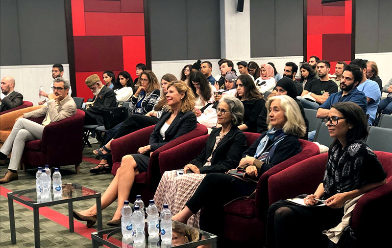 Center for gulf studies at auk presents lecture on french-gcc diplomatic relations