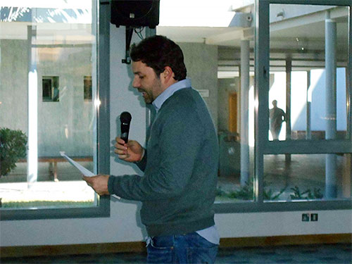 The english department at auk hosts the african american read-in event