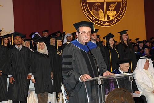 The american university of kuwait auk graduates its 9th class