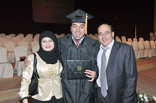 American university of kuwait graduation ceremony 2012