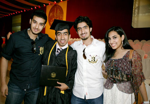 American university of kuwait graduation ceremony 2011