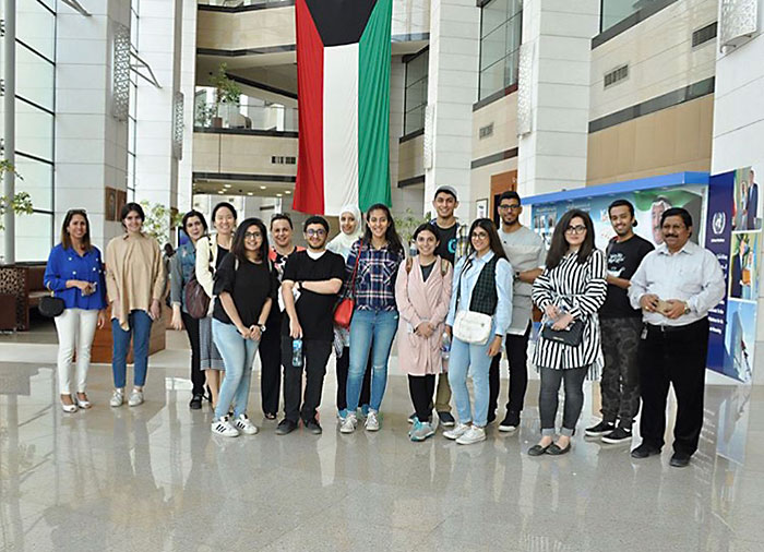 Auk library organizes field trip to national library of kuwait