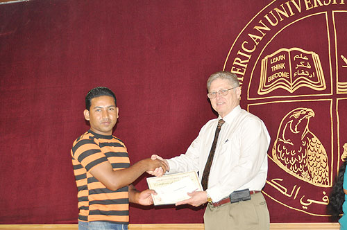 Auk honors laborers on their special day