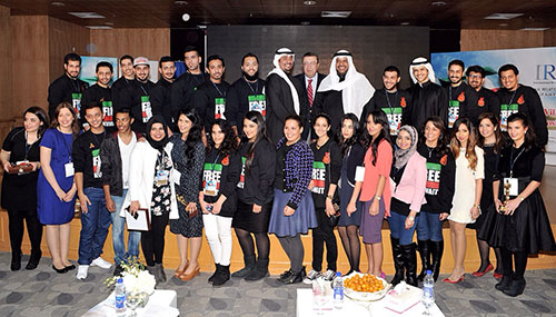 Sheikh ahmed al-mansour al-sabah talks at auk