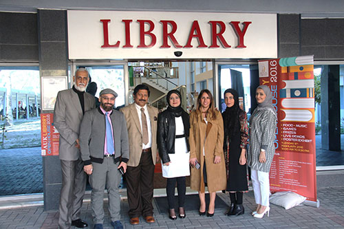 The auk library holds an open house and launches the auk repository