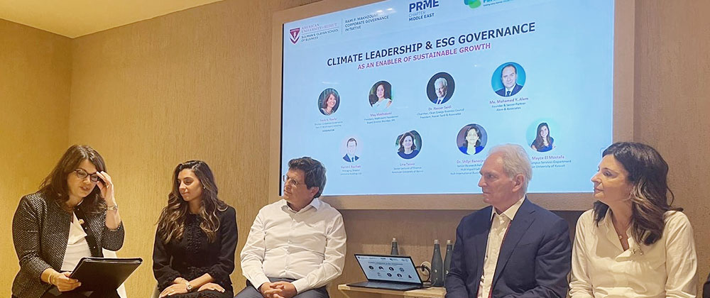 Auks faculty and staff lead climate action at cop 28