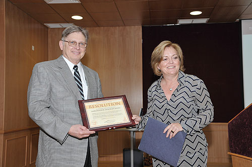 Us ambassador lectures at auk on the history and influence of us higher education in the middle east