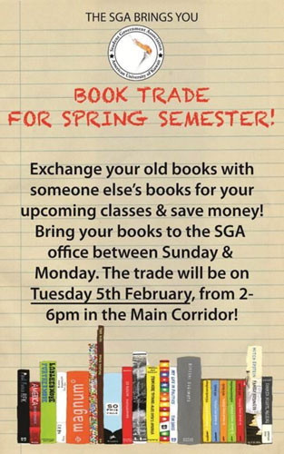 SGA Holds its 1st Book Trade