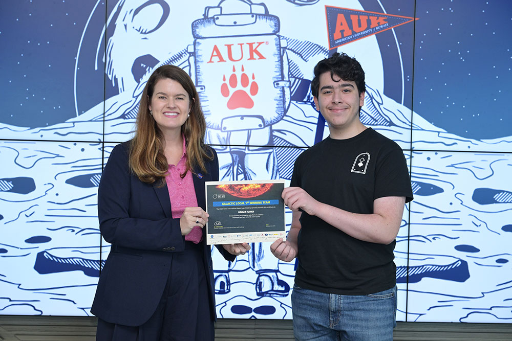 Celebrating innovation auk hosts nasa space apps challenge winners ceremony