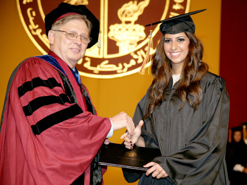American university of kuwait graduation ceremony 2011