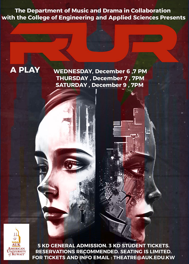 Unveiling Humanity in the Age of Robotics: R.U.R, An Upcoming AUK Production