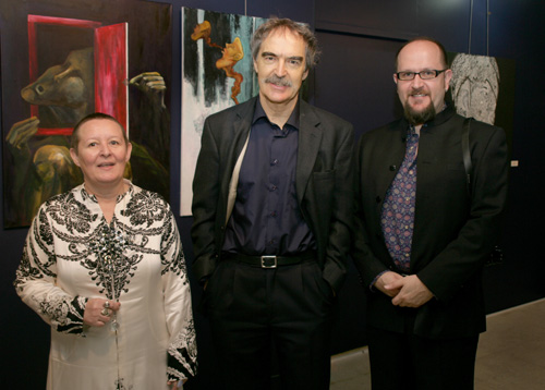 French Embassy Holds Art Exhibition