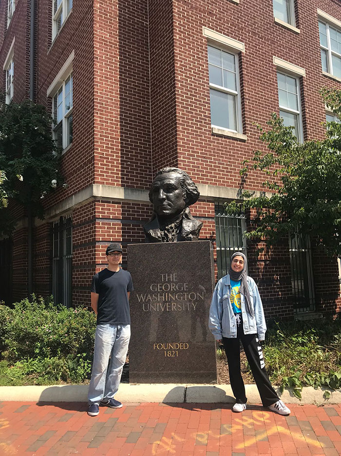 AUK Students Participate in George Washington University Study Abroad Program