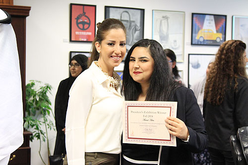 Auk holds the fall presidents art exhibition
