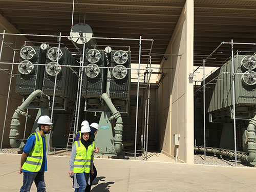 Electrical Engineering Students Visit National Control Center