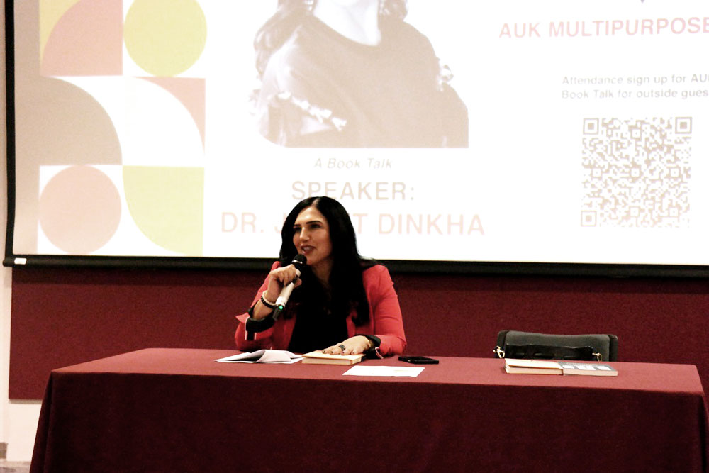 AUK Hosts Book Talk by Research Affiliate
