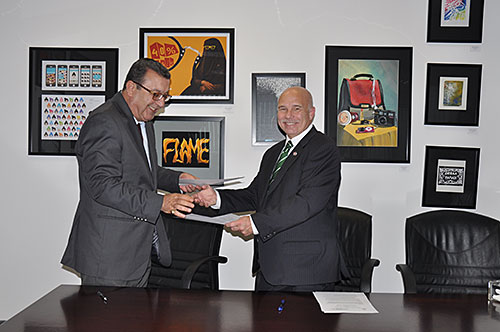 Auk signs mou with algonquin college