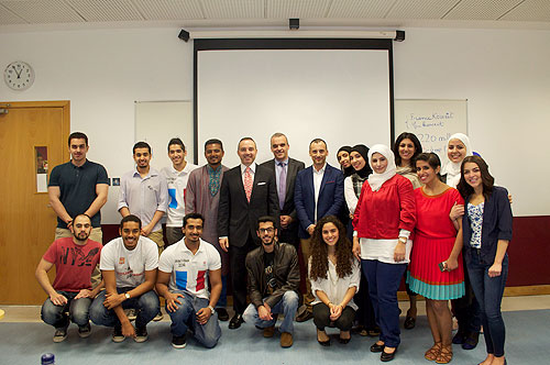 French ambassador visits auk to celebrate la francophonie international week
