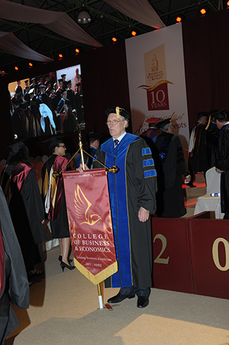 The american university of kuwait auk graduates its 9th class