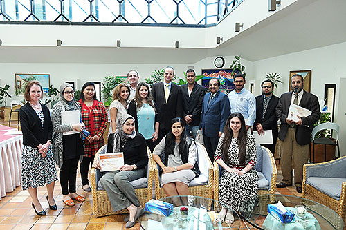 The center for continuing education cce and kfas co-organize a prl positive thinking workshop at auk