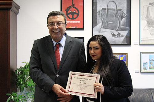 Auk holds the fall presidents art exhibition