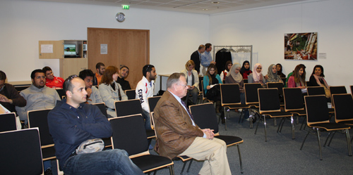 Auk finance students visit europe