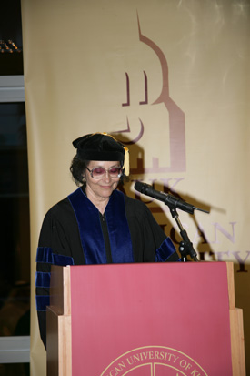 AUK Graduates First Class