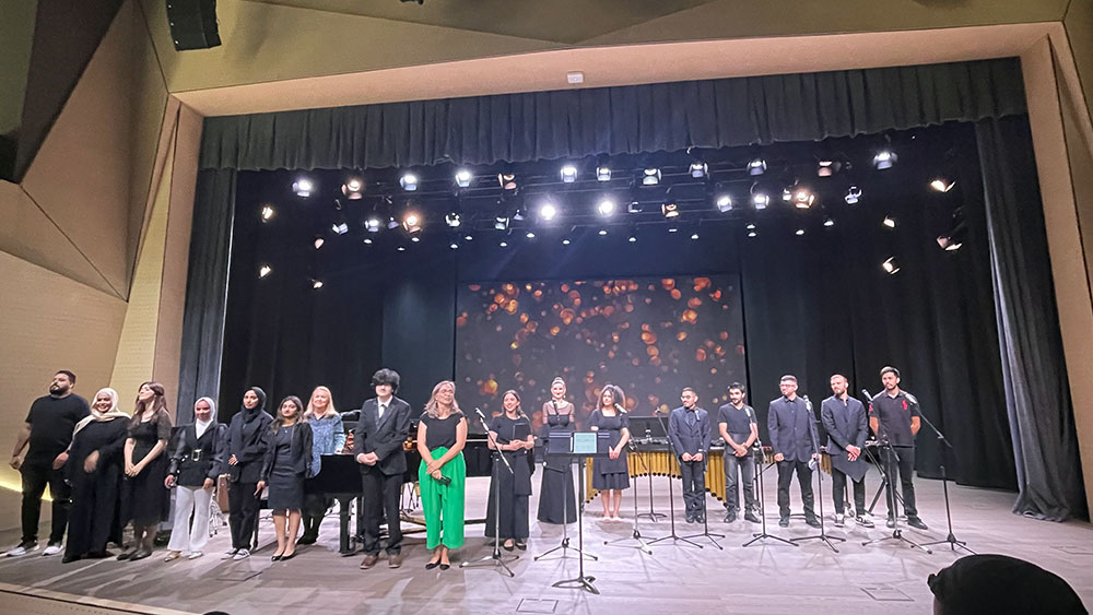 Auks department of music and drama presents spring concert