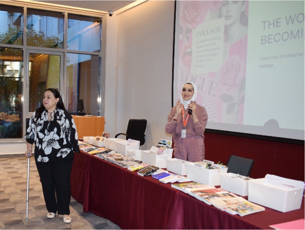 AUK Celebrates Women’s Entrepreneurship Week with Creative Collage Workshop