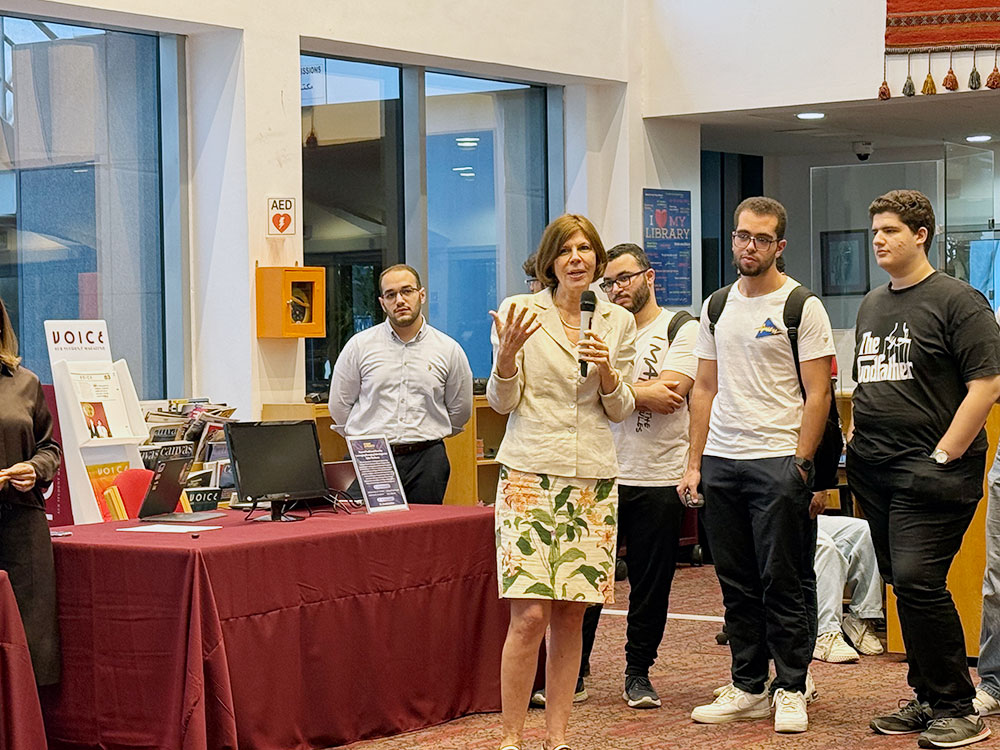 AUK Library Hosts Student Showcase for AI Projects